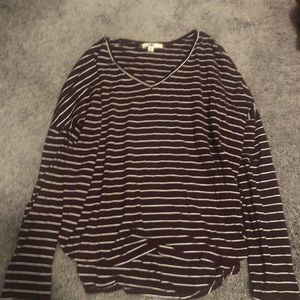 Striped long sleeve